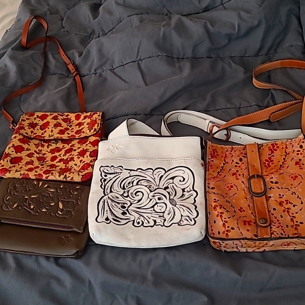 Bundle of Patrick Nash Crossboy Purses